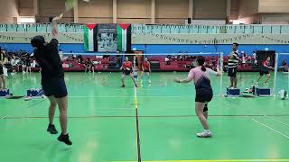 Thel/Mary VS Frances/Raquel (17 May 2024 : Game1 -  SBQ Tournament) #wdc #qatarbadminton #badminton