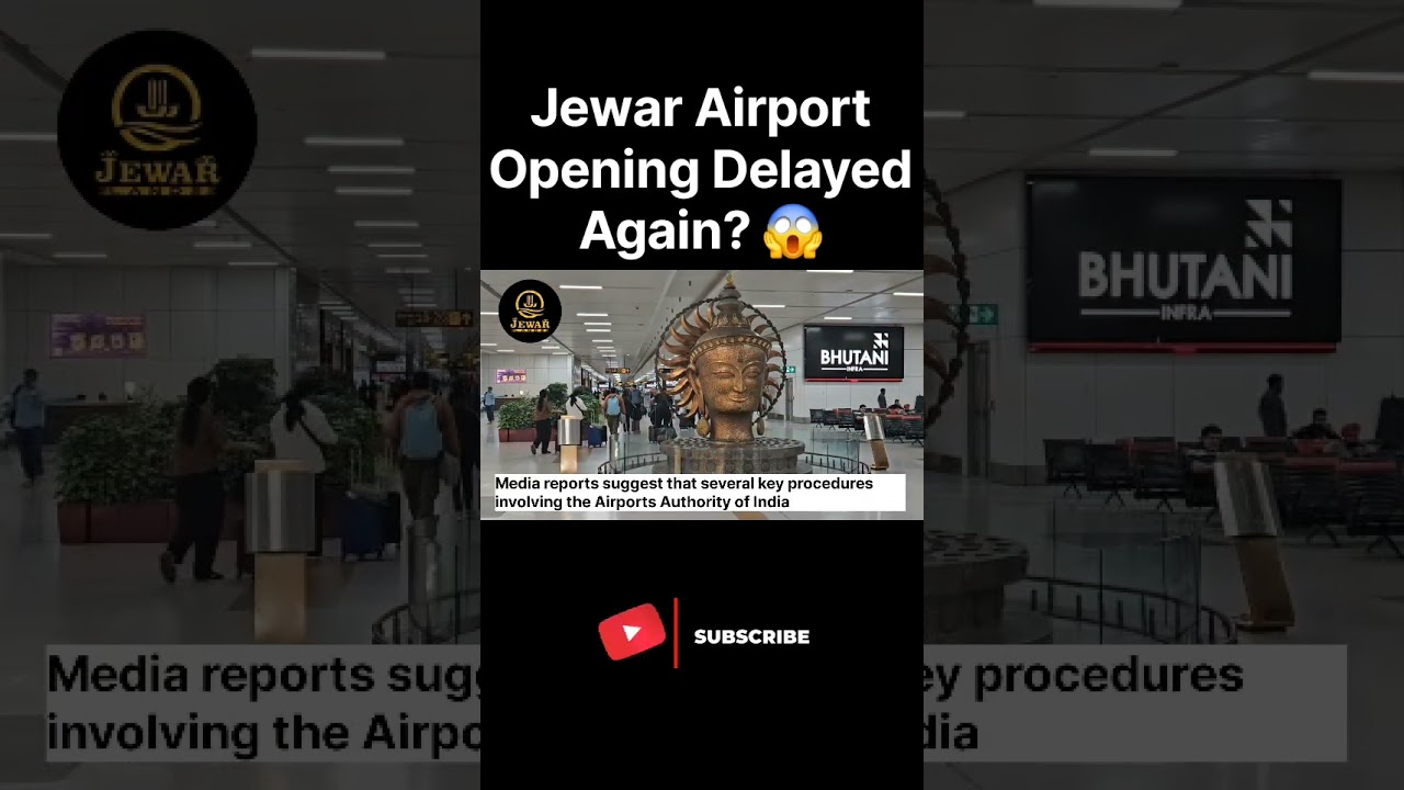 Jewar Airport Opening Delayed Again? 😱 Truth vs Reality  
