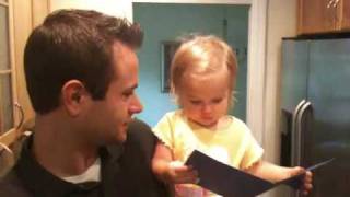 In a galaxy far far away, Daddy gets a birthday card
