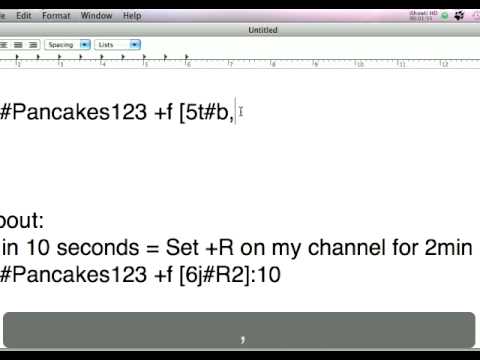 Channel mode +f Lesson - SwiftIRC