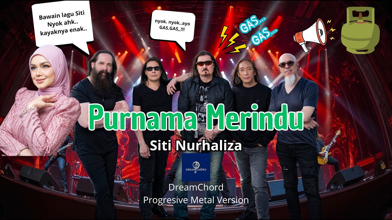 Purnama merindu - Siti Nurhaliza | Progresive Metal Version