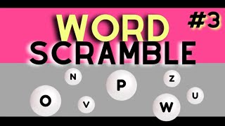 Word Scramble Game #3 🤓| MINDBRIGHT NOW - 6 letters, how smart are you quizzes screenshot 4