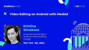 Video Editing on Android with Media3 - Kristina Simakova | droidcon Berlin 2024