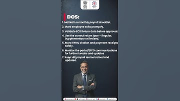 EPFO ECR Do’s and Don’ts | Ensure Hassle-Free EPF Return Filing