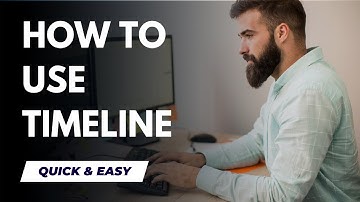 Capcut PC Tutorial - How to Use Timeline