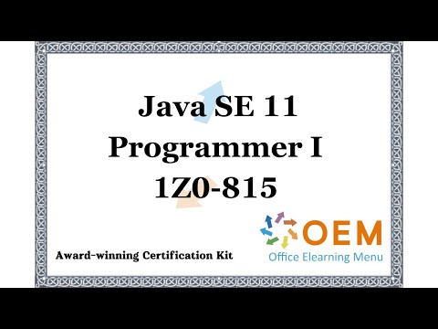 Java SE 11 Programmer I (1Z0-815) Training: Start Uw Reis in Moderne Java-ontwikkeling