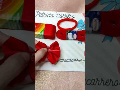 Lacinho na faixa para bebê