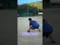 速い打球への対応の仕方