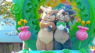 [Thumper & Miss Bunny] Hippity-Hoppity Springtime Parade 2014 (Tokyo Disneyland)