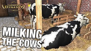 MILKING THE COWS | Farmer's Dynasty Episode 23 screenshot 5