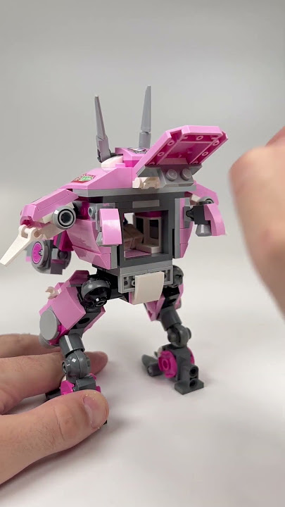LEGO Overwatch D.Va & Reinhardt Quick Review