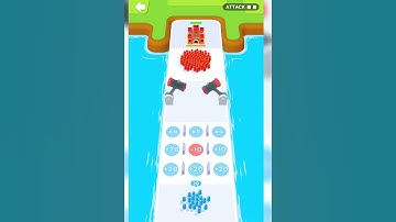 Count master Crowd Runners 3D - GAMEPLAY - ANDROID IOS GAMING. #Shorts