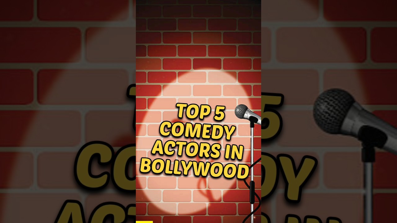 Top 5 Comedy 😂 Actors in Bollywood #top5 #shorts #comedy