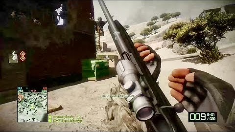 Battlefield Bad Company 2: Funny Quick Scope Moment!