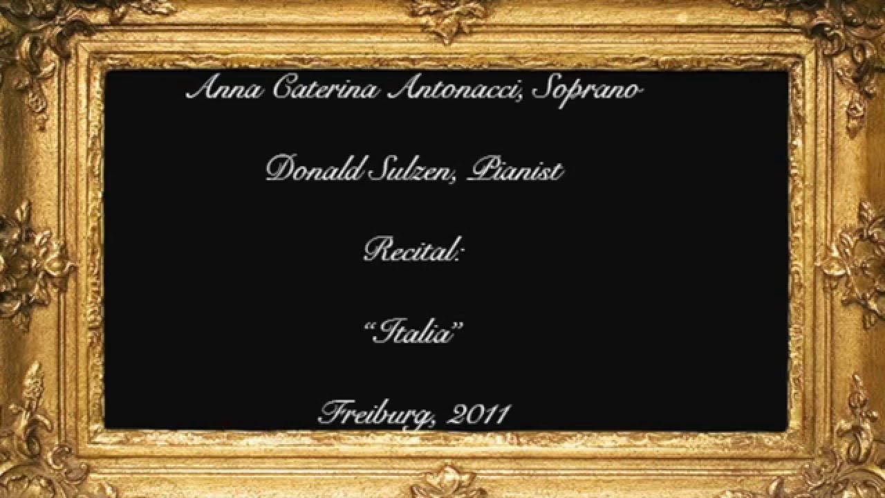 Anna Caterina Antonacci-Donald Sulzen-Freiburg, 2011