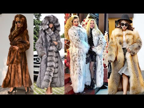 Most Popular Flattering Collection Fur Coat for Girls#winter dress #furcoat #Gucci #hollywood