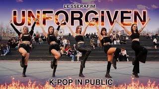 [K-POP IN PUBLIC] [ONE TAKE] LE SSERAFIM (르세라핌) 'UNFORGIVEN' dance cover by LUMINANCE