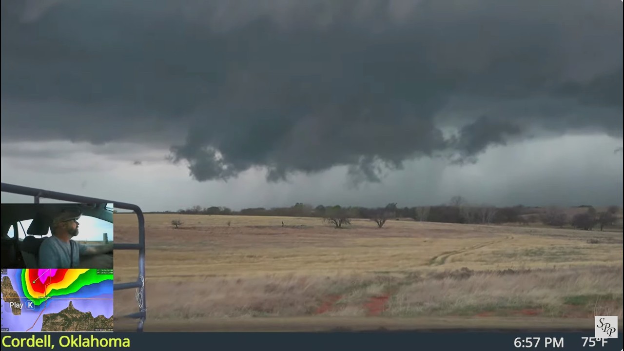 Oklahoma Storms 4-03-26 | Chase 15 | Live Storm Archive - YouTube