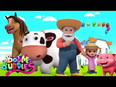 Old MacDonald - Songs for Children | Funny Cartoons - Toddler Nursery Rhymes by Boom Buddies