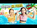 Jessica e Maria Clara em uma História Divertida na praia e no parquinho ft MC Divertida