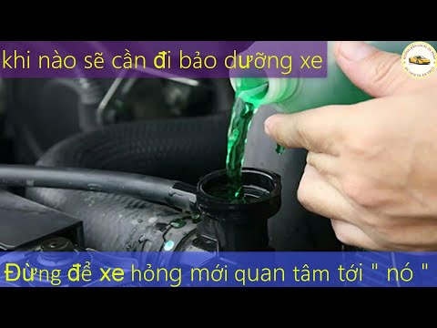 Video Khi nào cần kiểm tra , bảo dưỡng xe ô tô của bạn. Đừng... - youtube