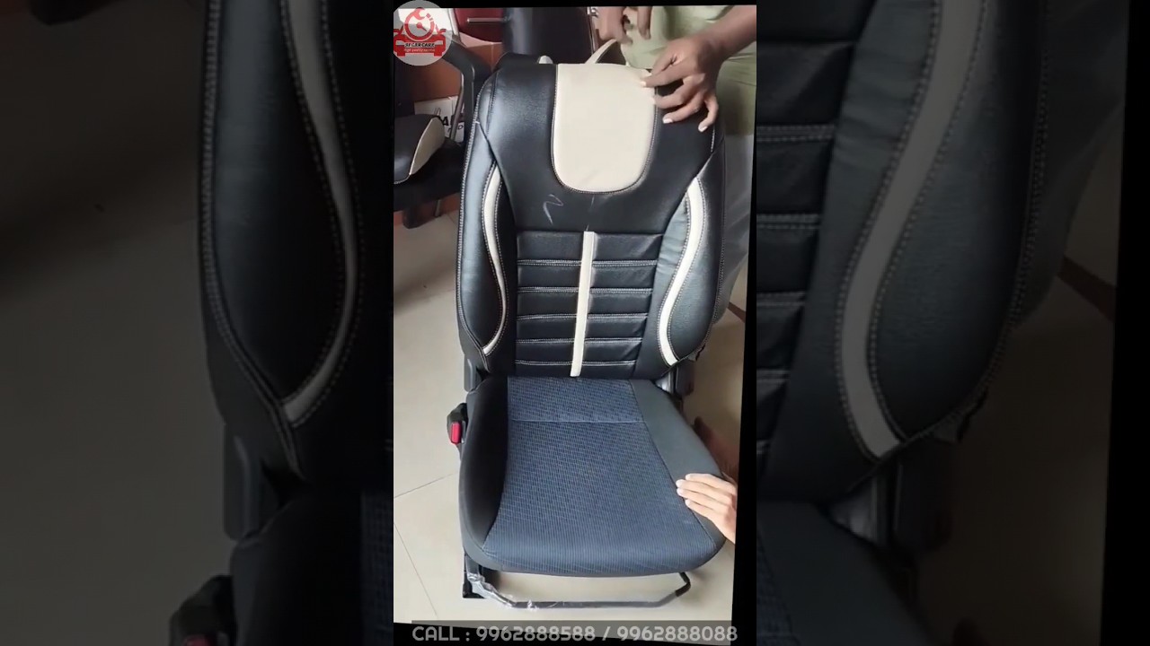 Car Seat Cover Replacement Before and After Transformation car 