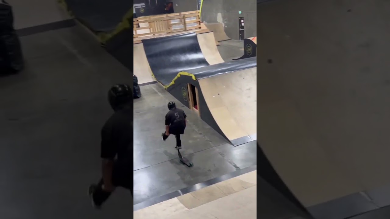 Chairman down a 12ft bank at House of Wheels 