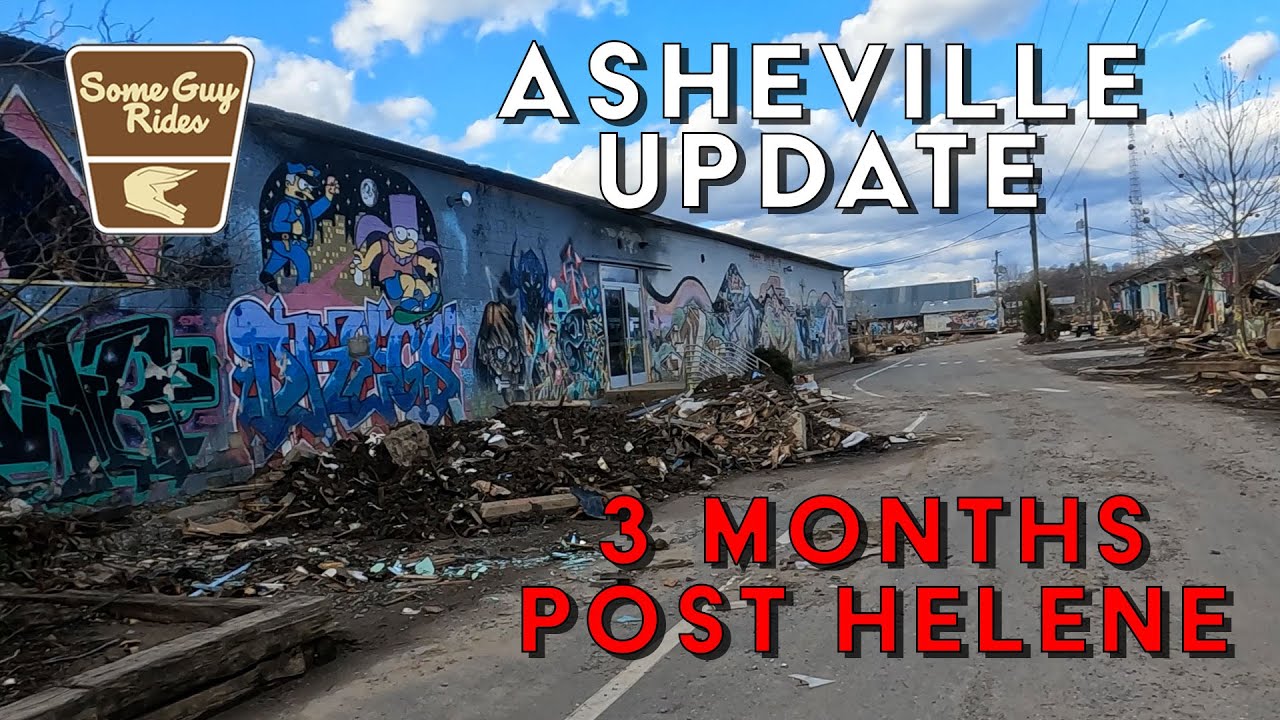 Asheville Update Three Months After Hurricane Helene - YouTube