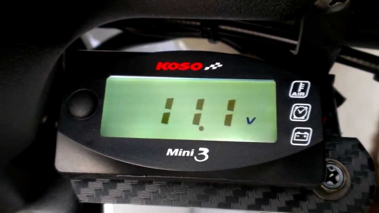 KN企画 KOSO mini3 meter - YouTube