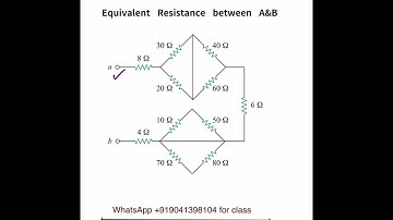 Find out Equivalent Resistance #resistance #circuit #physics #shortcircuit