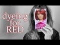 Dyeing for Revlon Colorsilk Luminista 150 RED