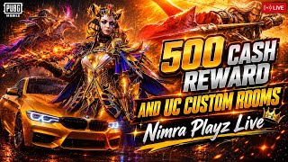 PUBG MOBILE LIVE CUSTOM ROOM UC & CASH REWARD ROOMS🧿🔥 |#pubgmobile #pubgmnextstarprogram  #pubgms30 screenshot 1