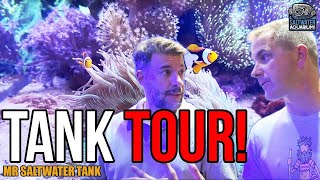 Unique Corals: Reef Tank Tour, Triton Method &amp; DIY Flow Secrets! | Mark Callahan, Mr. Saltwater Tank