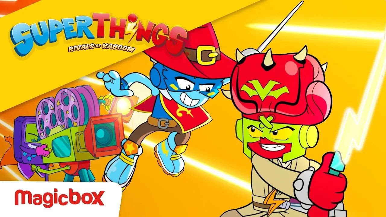 ODCINEK SUPERTHINGS ⚡🥊 Power Punch gwiazdor kina 📽️⚡ Serial rysunkowy