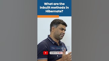 Java Interview Question: Inbuilt Method In Hibernate | #shorts #kiransir #javaprogramming