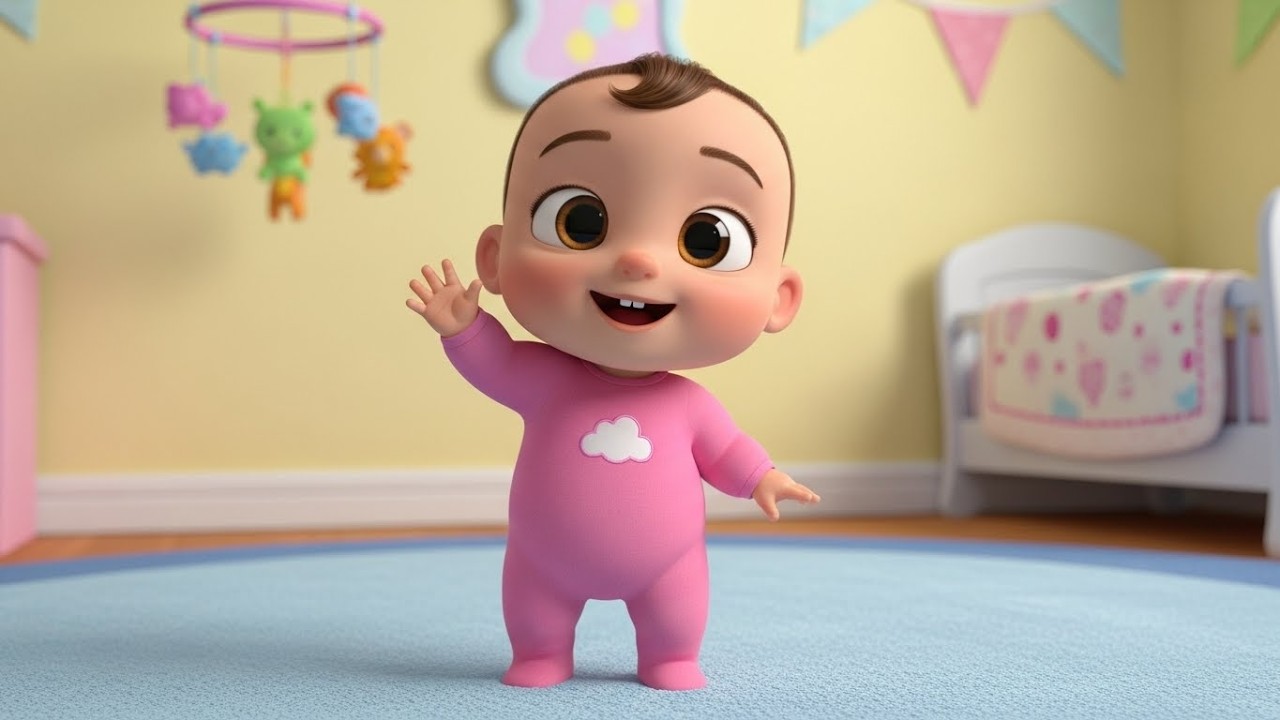 Let’s Play with Baby Mia ☀️👶 | Fun Kids Song | Playful Nursery Rhyme ...