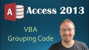 26. VBA - Grouping Our Code (Programming In Microsoft Access 2013) 🎓