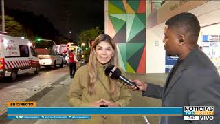 Roof collapse at Unicentro leaves several injured, firefighters responding to the situation Roof collapse at Unicentro leaves several injured, firefighters responding to the situation