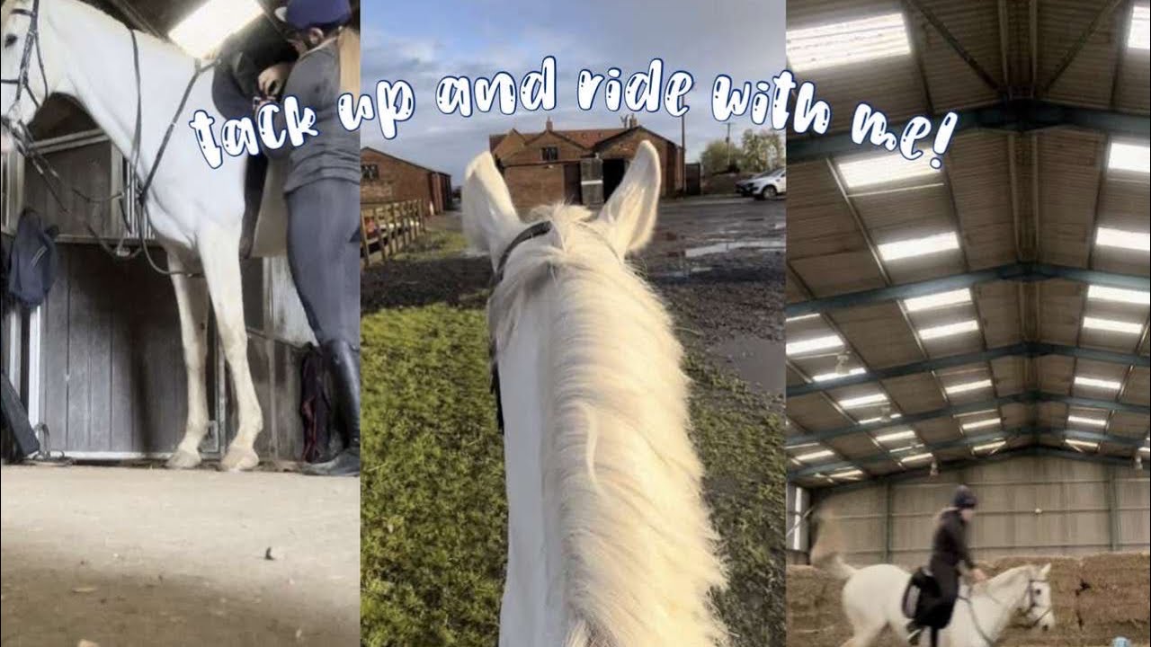 Tack Up And Ride With Me !! - YouTube