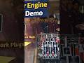 4 Cylinder Engine Cut Section | Live Practical Demo 🔧🔥#shorts