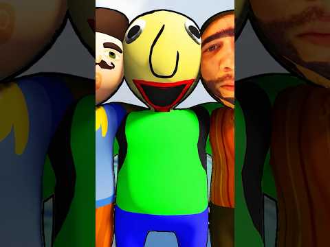 BALDİ, HELLO NEİGHBOR, RECEP İVEDİK KANKA OLDU #shorts #shortsvideo