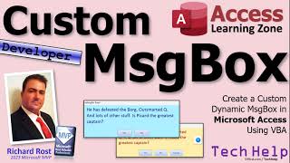 Create a Custom Dynamic MsgBox in Microsoft Access Using VBA. Part 1: Dialog Forms screenshot 3