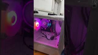 Core i3 6th generation pc build with RGB cabinet punta #rgbram #intelpc