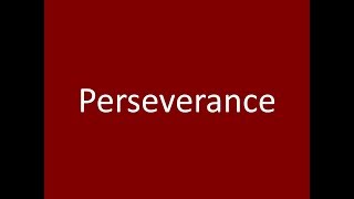 Perseverance