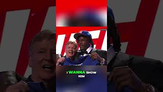 Malik Nabers Reacts to Giants Draft Pick: All Is Good! #shorts