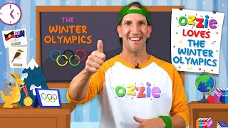 Winter Olympics For Kids Educational Video For Children About The Winter Games Learn With Ozzie