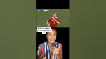 Manchester United Were Never the problem, Rasmus Hojlund just can