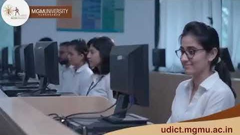 UDICT Programs and Facilities | MGM University Aurangabad | Admissions open 2021