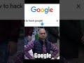 Hacking Google// wait Google response #shorts #comedy