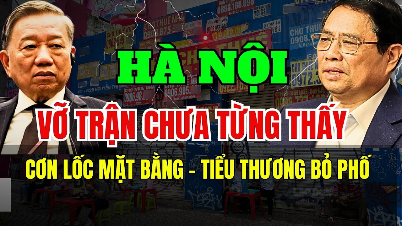 HÀ NỘI VỠ TRẬN CHƯA TỪNG THẤY. CƠN LỐC TRẢ MẶT BẰNG: KHI TIỂU THƯƠNG BỎ PHỐ VÌ THUẾ MỚI| Hẻm Nhà Đất